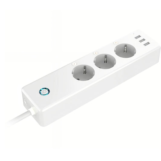 Gosund P1 Plus förlängningssladd, Wi-Fi, 3 x Schuko
