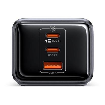 Förlängningssladd McDodo CH-0620, 3 x Schuko - 1 x USB-A - 2 x USB-C, Svart