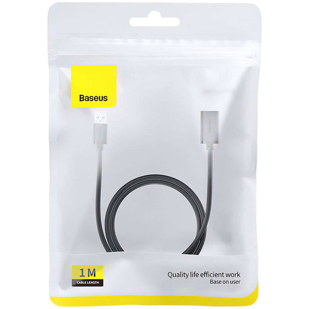 USB 3.0-förlängningskabel Baseus AirJoy Series, 1m, Svart B00631103111-00