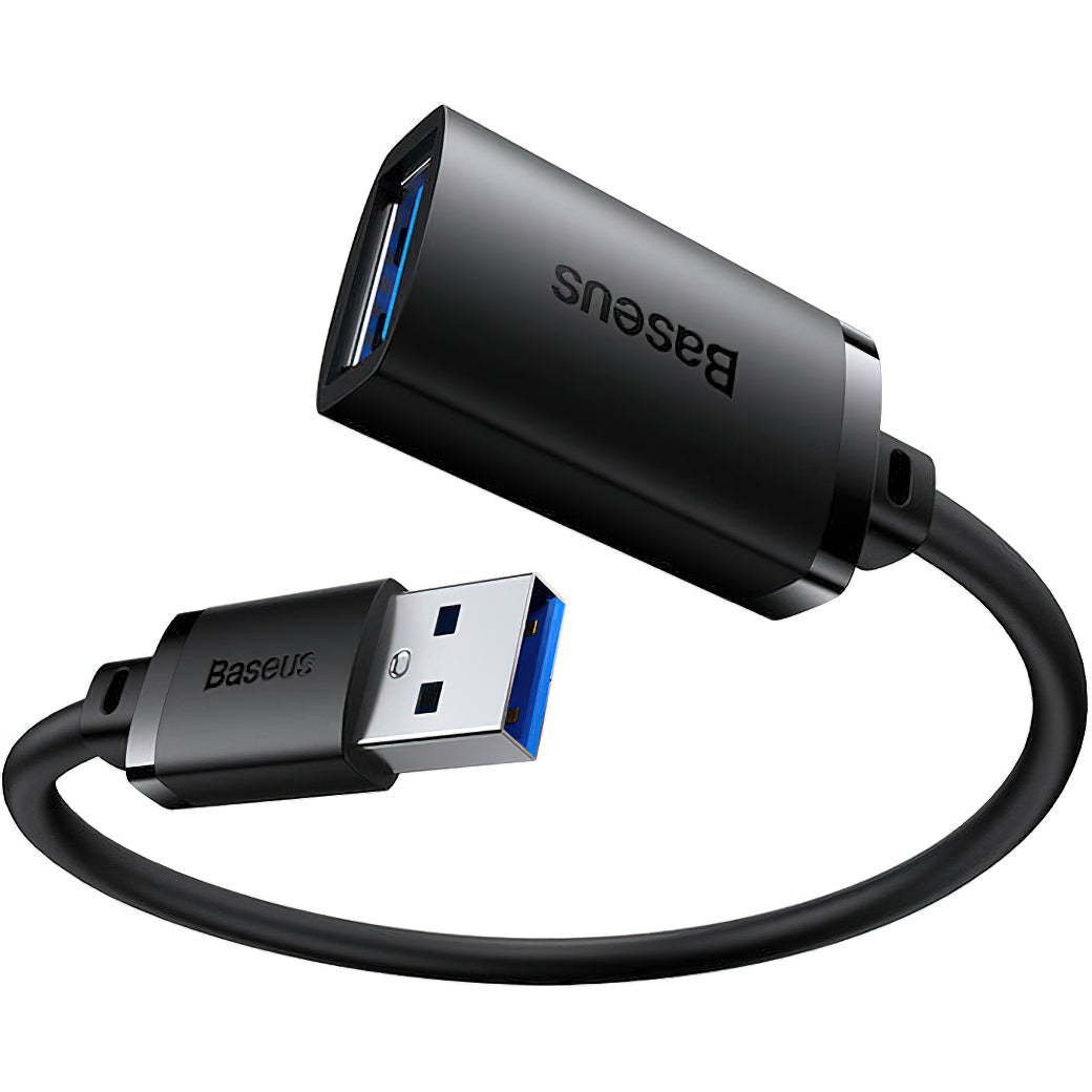 USB 3.0-förlängningskabel Baseus AirJoy Series, 1m, Svart B00631103111-00