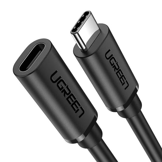 UGREEN US353 USB-C förlängningskabel, 1m, Svart