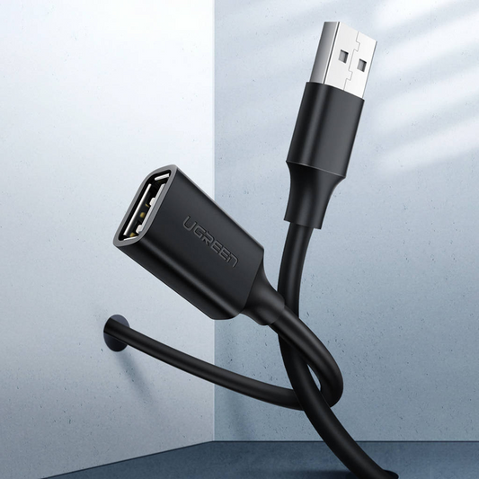 USB-förlängningskabel UGREEN US103, 5m, Svart