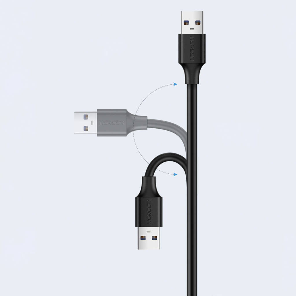 USB-förlängningskabel UGREEN US103, 5m, Svart