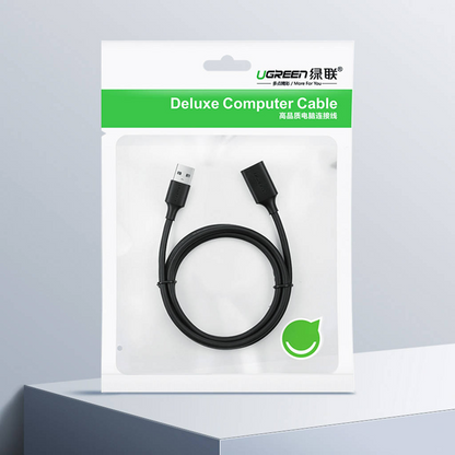 USB-förlängningskabel UGREEN US103, 5m, Svart