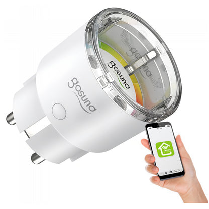 Gosund Smart EP2-uttag, Wi-Fi, Set om 4 stycken