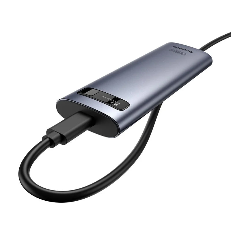 Rack Baseus FlyJoy Series för SSD SATA M.2 NVMe, Grå B00760600811-02