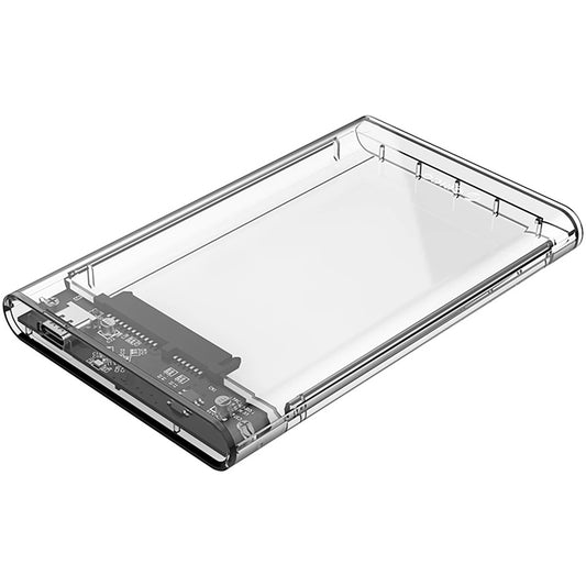 Orico 2139C3-fäste för HDD / SSD SATA 2,5 tum, USB-C, Transparent