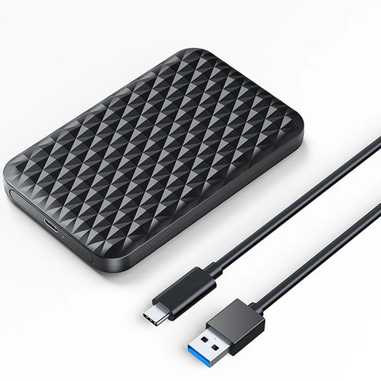 Orico 2520C3-V1-ställ för HDD / SSD SATA 2,5 tum, USB-C, svart