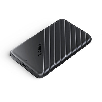 Orico 25PW1C-C3 fack för HDD / SSD SATA 2,5 tum, USB-C, svart