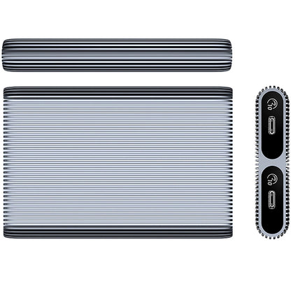 Orico AM2C3-2N Dual Disk-fäste för SSD M.2 NVMe, Grå