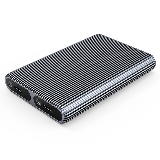 Orico AM2C3-2SN Dual Disk-fäste för SSD M.2 NVMe, Grå