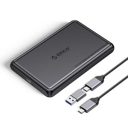 Orico DDL25-C3 fack för HDD / SSD SATA 2,5 tum, USB-C, svart