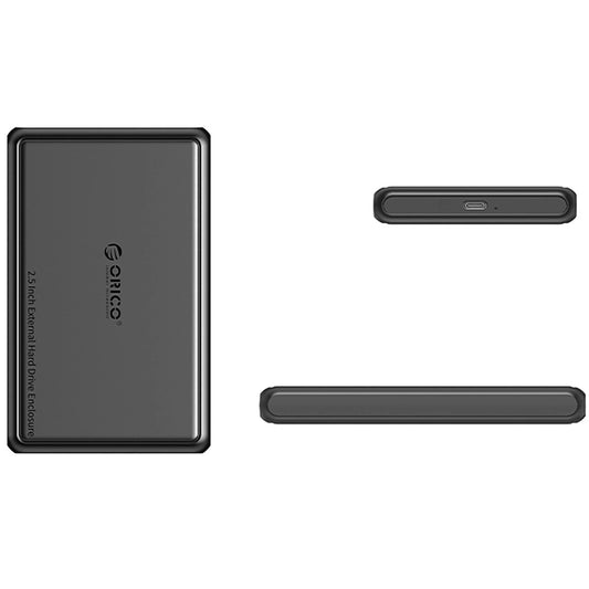 Orico DDL25-C3 fack för HDD / SSD SATA 2,5 tum, USB-C, svart