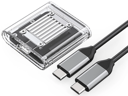 Orico TC20-M2-10G fackel för SSD M.2 NVMe 2230, Transparent