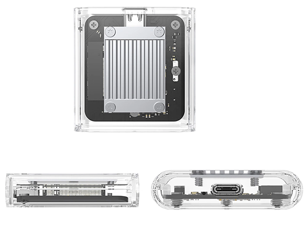 Orico TC20-M2-10G fackel för SSD M.2 NVMe 2230, Transparent