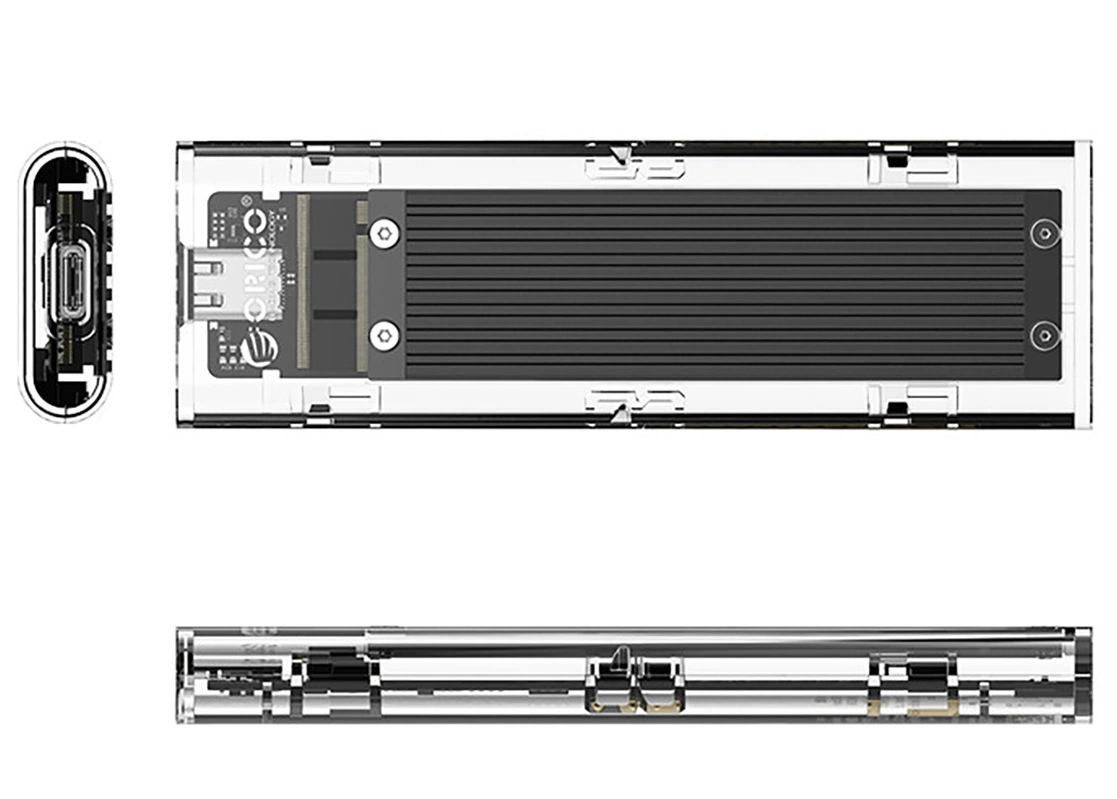 Orico TCM2-C3-fäste för SSD M.2 NVMe, svart