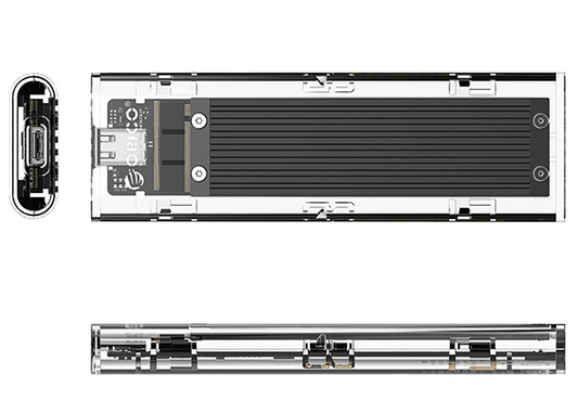 Orico TCM2-C3-fäste för SSD M.2 NVMe, svart
