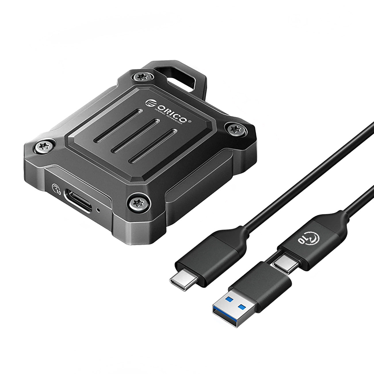 Orico XAM2-fäste för M.2 NVMe SSD, Svart