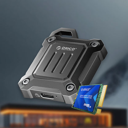 Orico XAM2-fäste för M.2 NVMe SSD, Svart