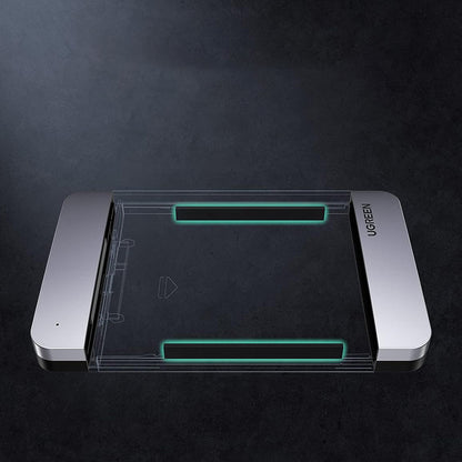 Rack UGREEN CM300 (70499) för HDD / SSD SATA 2.5 tum, USB-C, Grå