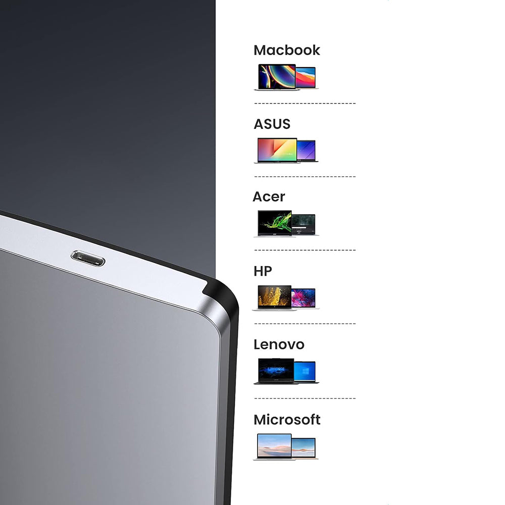 Rack UGREEN CM300 (70499) för HDD / SSD SATA 2.5 tum, USB-C, Grå