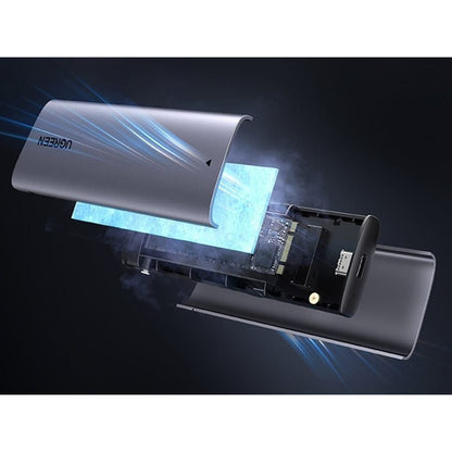 Rack UGREEN CM767 (15813) för SSD M.2 NVMe / NGFF, Grå