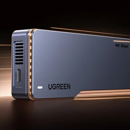 Rack UGREEN D703 (65727) för SSD M.2 NVMe, Svart