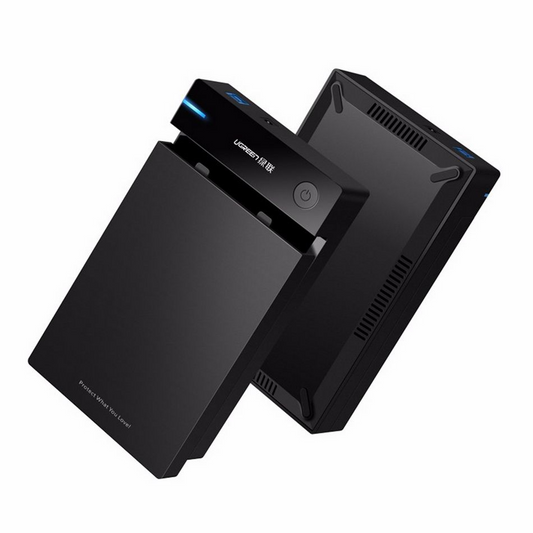 UGREEN US222-ställ för HDD / SSD SATA 2,5 tum, svart