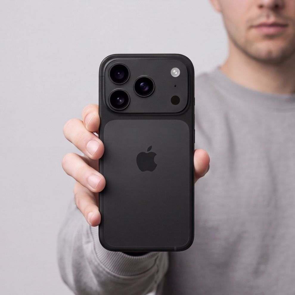 Skyddsrams för bakre kamera Tech-Protect Camalloy Fit+ för Apple iPhone 18 Pro, Aluminium, Svart