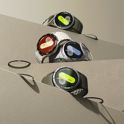 Ringke Styling Skyddram för Samsung Galaxy Watch7 40mm, Modell 5, Silver