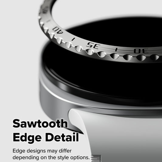 Ringke Inner Styling skyddsram för Samsung Galaxy Watch8 Classic, Silver