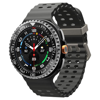 Spigen Tune Pro Diver skyddsram för Samsung Galaxy Watch8 Classic, Svart