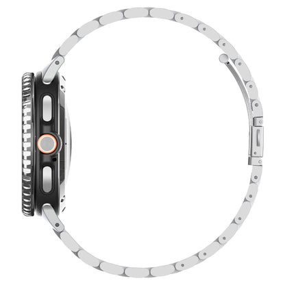 Spigen Tune Pro Diver skyddsram för Samsung Galaxy Watch8 Classic, Svart