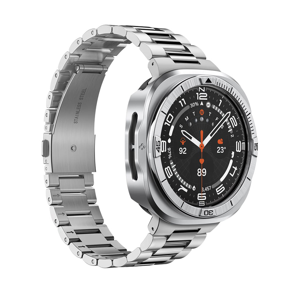 Spigen Tune Pro Pilot skyddsskal för Samsung Galaxy Watch Ultra2, Silver ACS11618
