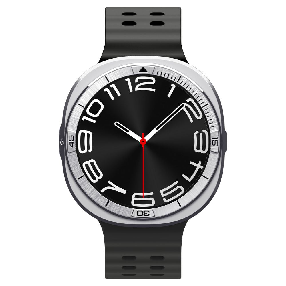 Skyddram Spigen Tune Pro Pilot för Samsung Galaxy Watch8 44mm, Silver
