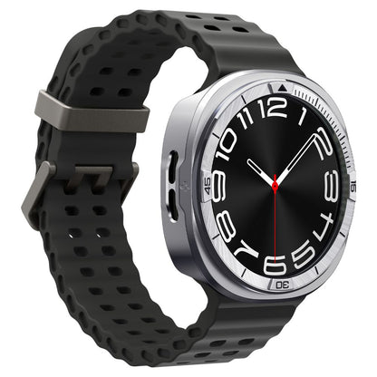 Skyddram Spigen Tune Pro Pilot för Samsung Galaxy Watch8 44mm, Silver