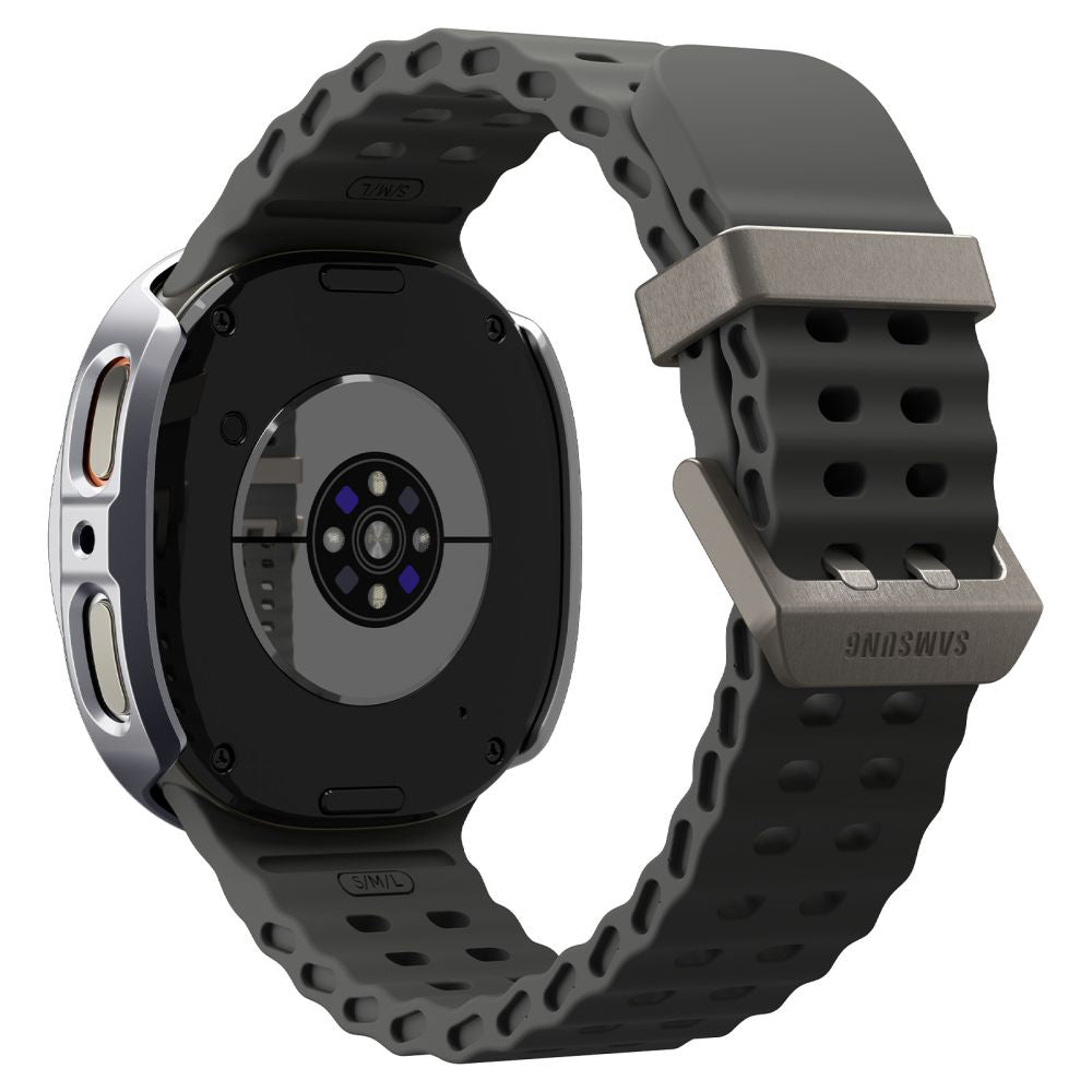 Skyddram Spigen Tune Pro Pilot för Samsung Galaxy Watch8 44mm, Silver