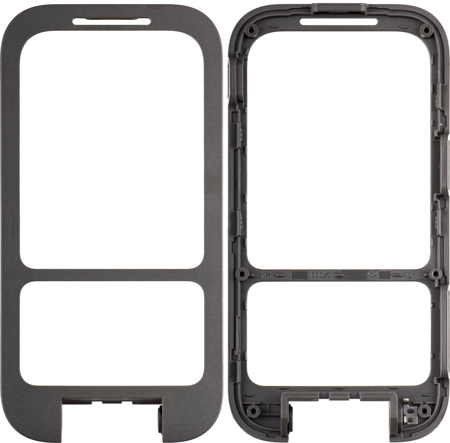 C Shell Cover för HMD 2660 Flip, Svart