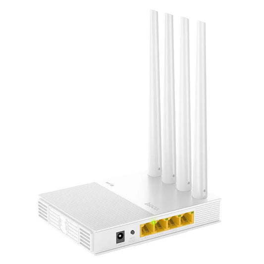 Trådlös Router HOCO HI31, Dual Band, Wi-Fi 5, Vit