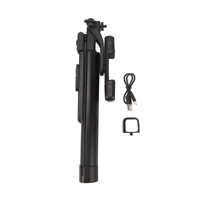 Selfie Stick Bluetooth Techsuit K30S, Universal, Svart