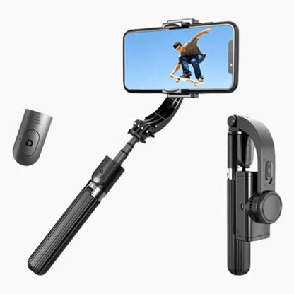 Selfie Stick Bluetooth Techsuit L08, Universal, Svart