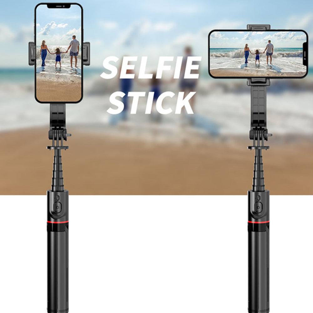 Selfie Stick Bluetooth Techsuit L12, Universal, Svart