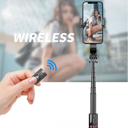 Selfie Stick Bluetooth Techsuit L12, Universal, Svart