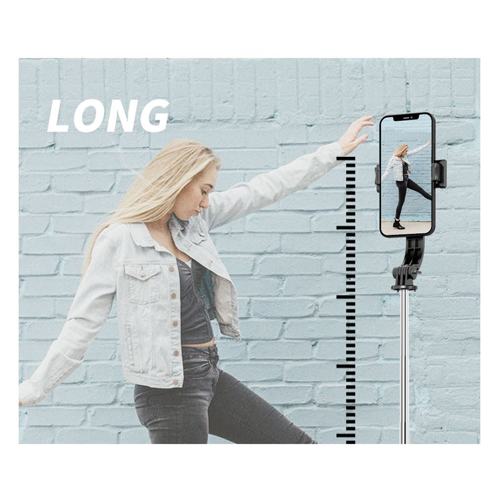 Selfie Stick Bluetooth Techsuit L13, Universal, Svart