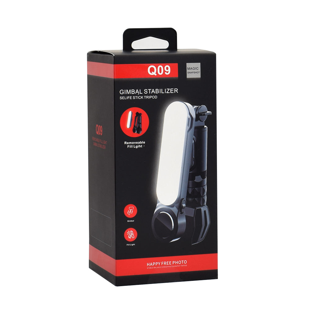 Selfie Stick Bluetooth Techsuit Q09, Universal, Svart