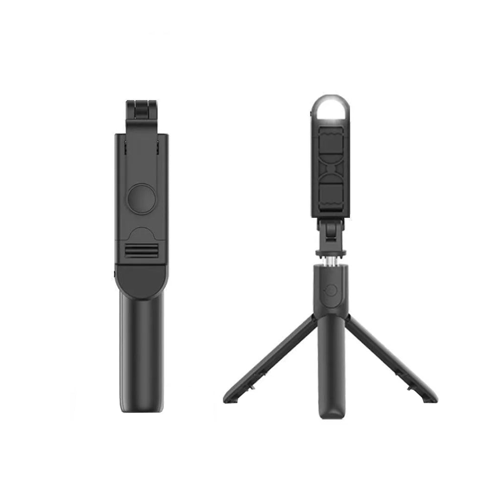Selfie Stick Bluetooth Techsuit S05-S, Universal, Svart
