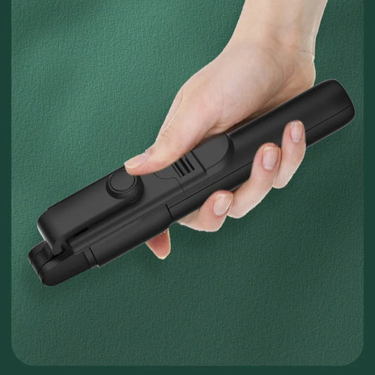 Selfie Stick Bluetooth Techsuit S05-S, Universal, Svart