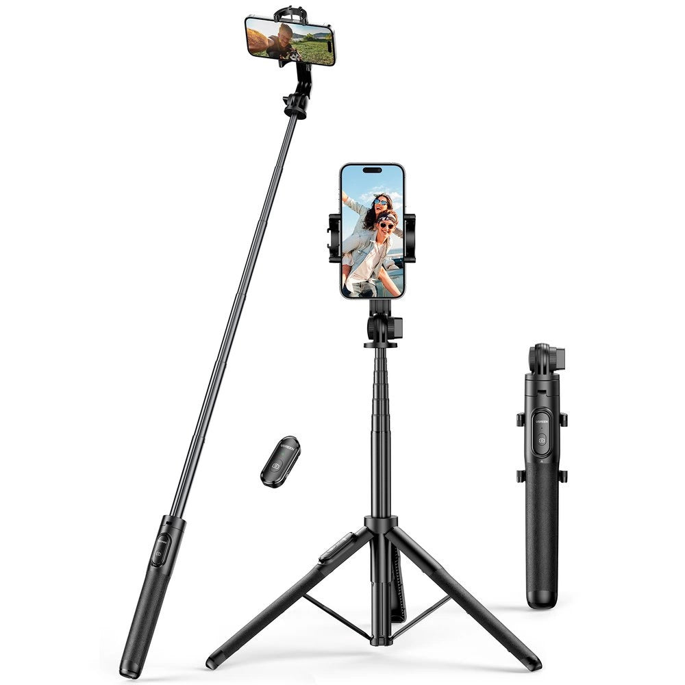 Selfie Stick Bluetooth UGREEN LP586, Universal, Svart