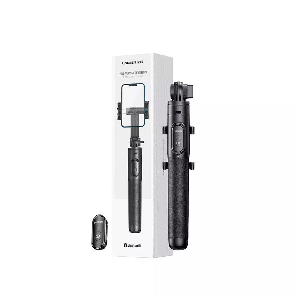 Selfie Stick Bluetooth UGREEN LP586, Universal, Svart