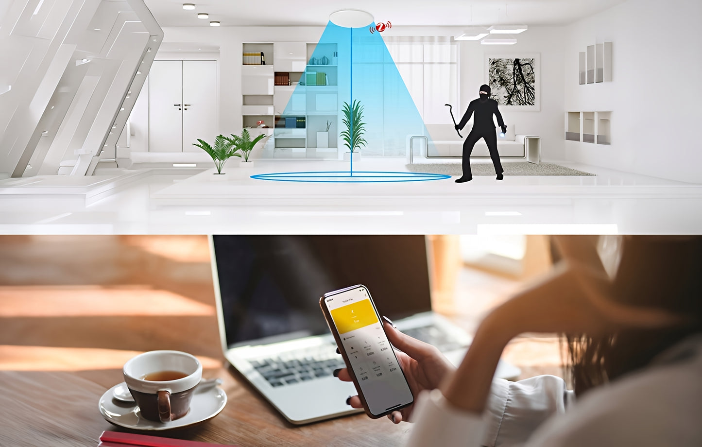 Närvarosensor Moes ZSS-QY-HP, ZigBee